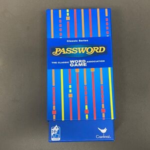 NWOT Password Classic Word Game - Blue